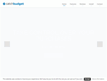 Tablet Screenshot of catchbudget.com